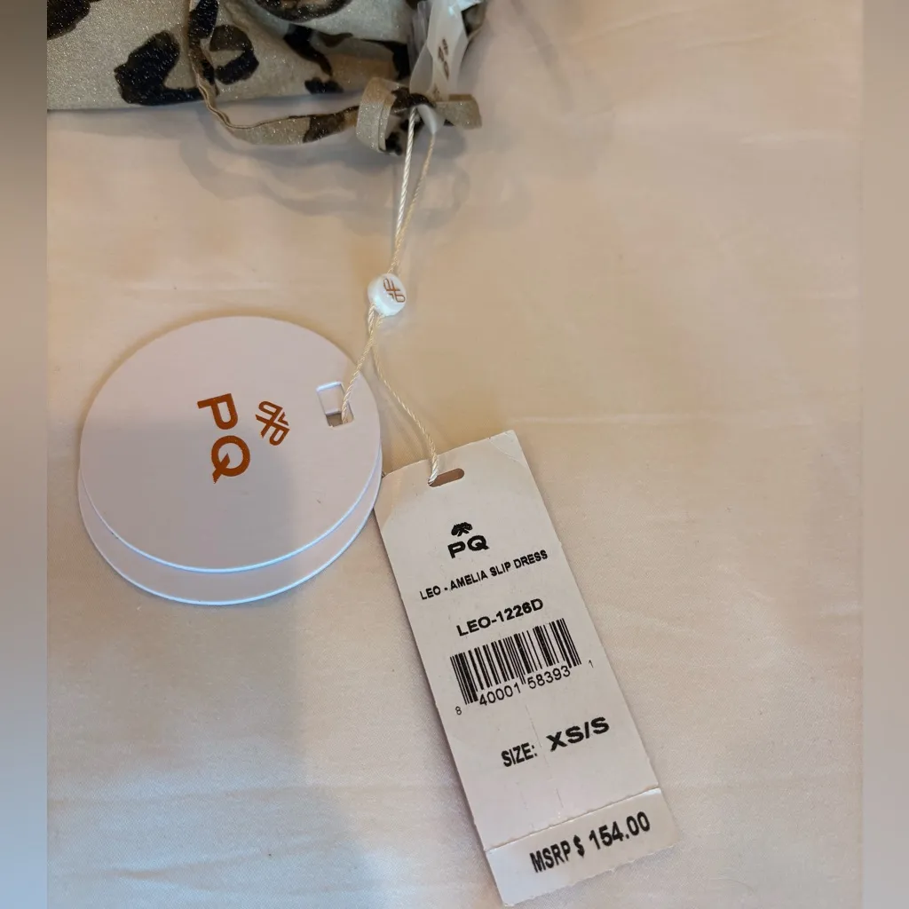 PQ Swim Leopard Print Midi Dress Tan - Image 12