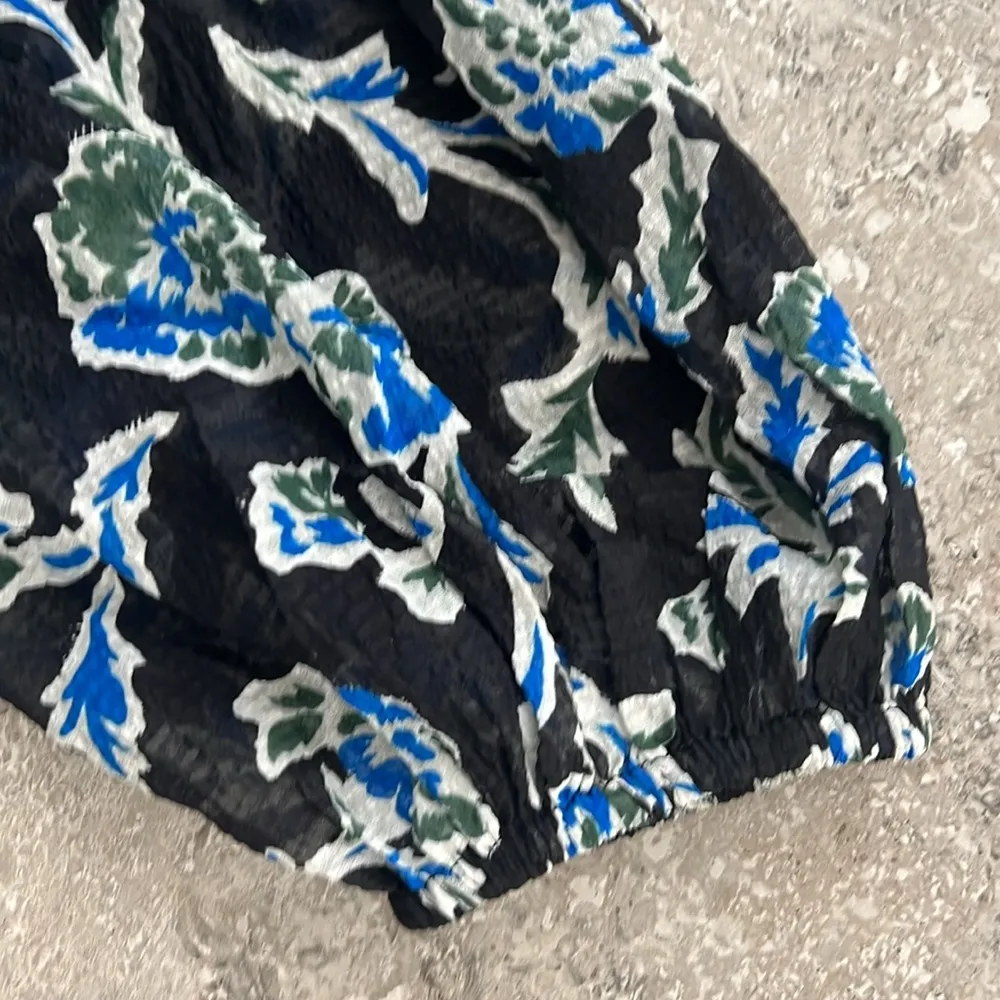 Tanya Taylor Edita Floral Silk Blend Fit & Flare Dress, Size 3X (22-24) NWT $465 - Image 7