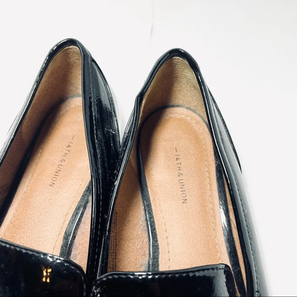 Nordstrom  Black Leather Loafers - Image 9