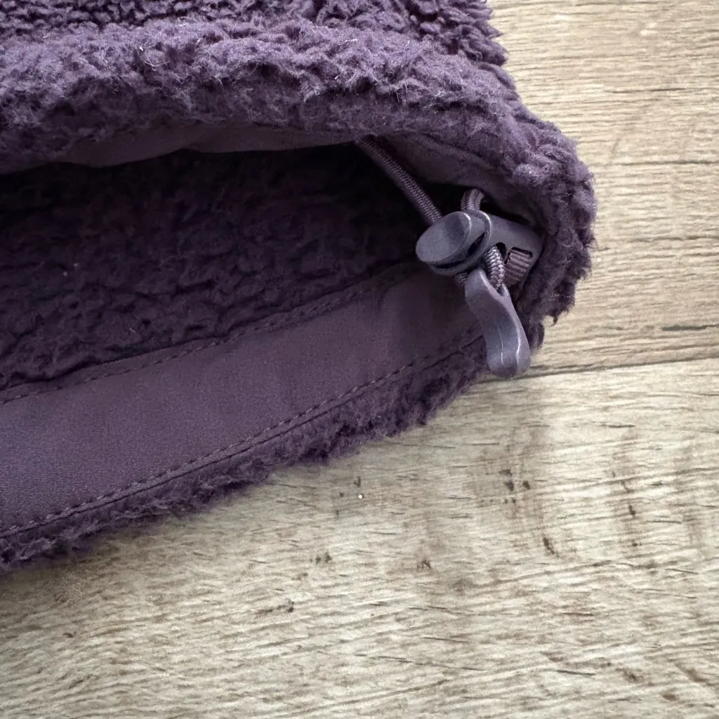 NWOT The North Face Women's Campshire 1/2 Zip Pullover Hoodie Medium in Purple - Image 7