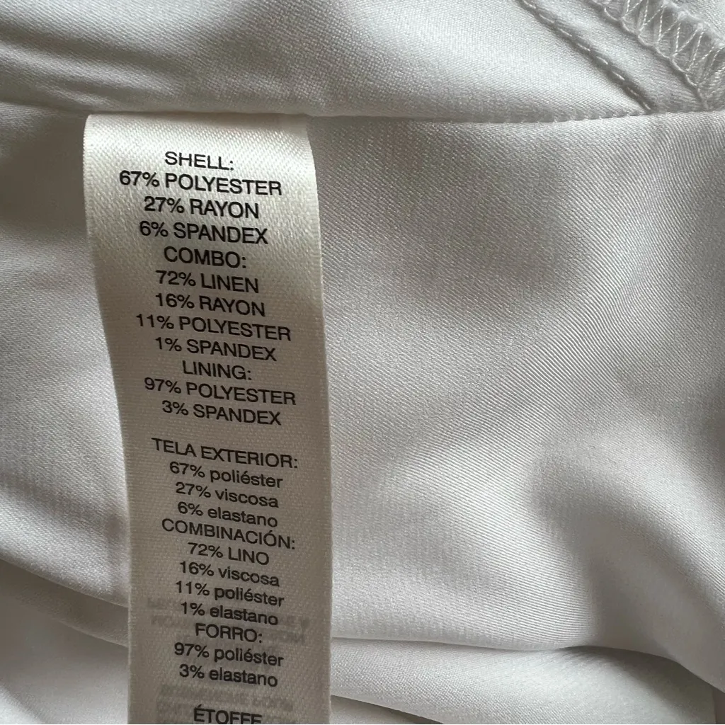 WHBM Dress Sheath Sleeveless Mini Striped 6 Work Job Cocktail Lunch Brunch Mod - Image 16