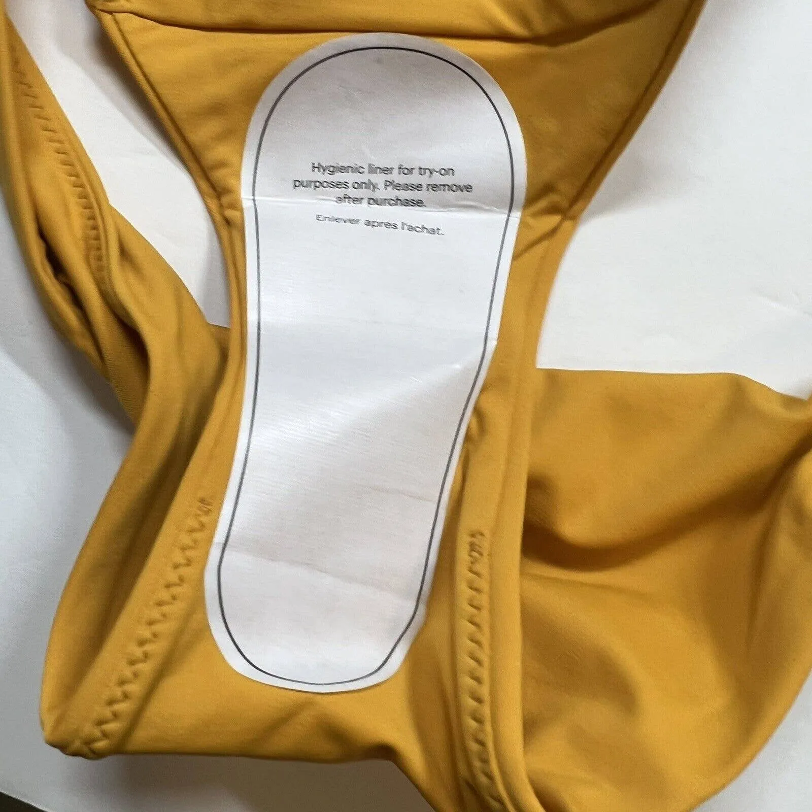 Everlane  Yellow Bikini‎ Bottom New Medium - Image 5