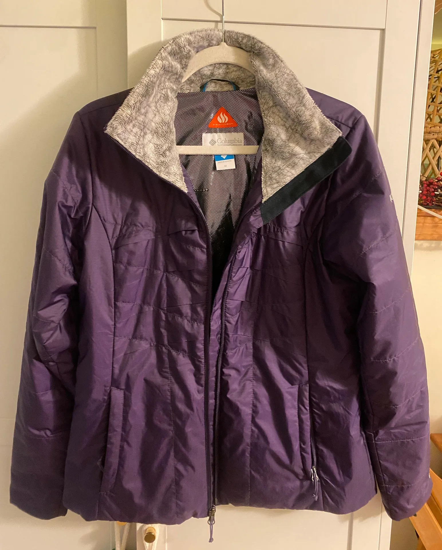 Columbia Purple Omni-Heat Winter Jacket - Image 3