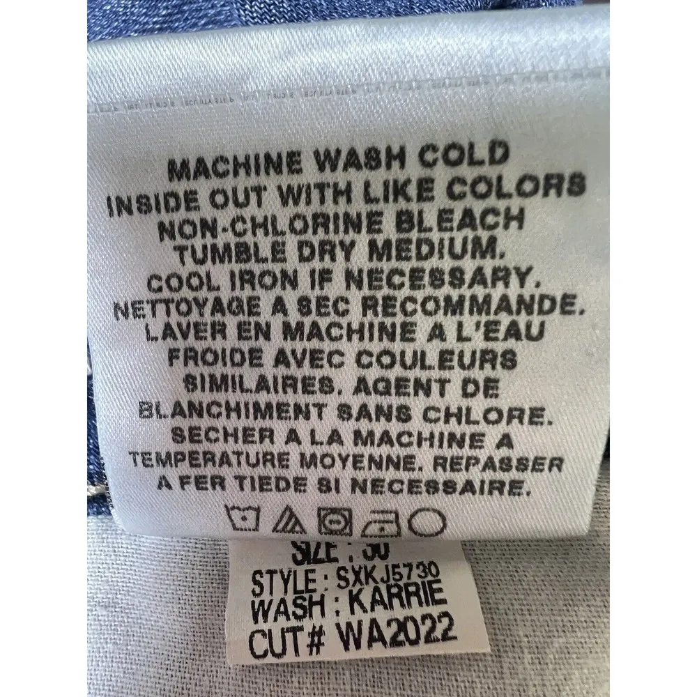 Joes Jeans Honey Bootcut Jeans Karrie Wash Distressed Denim Women’s Size 30 - Image 10