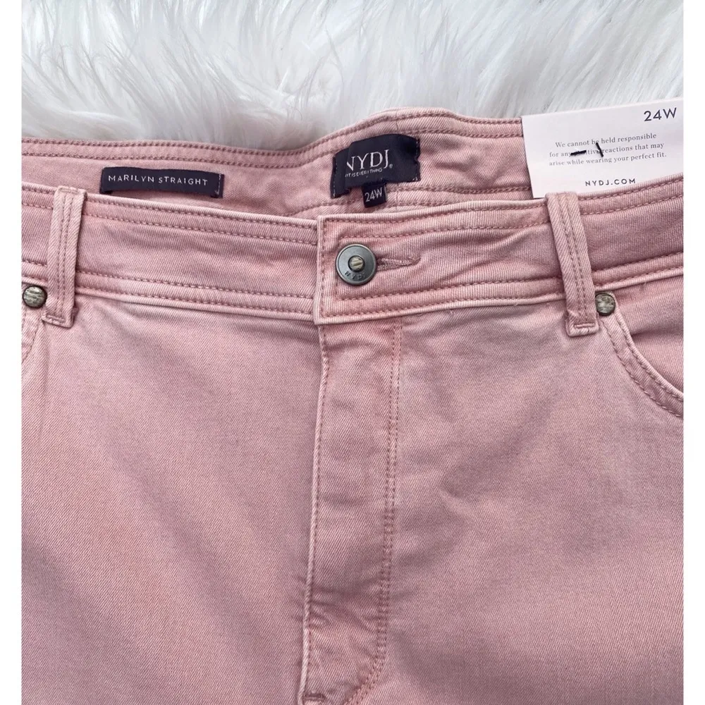 NWT NYDJ Marilyn Straight Ankle Jeans - Image 5