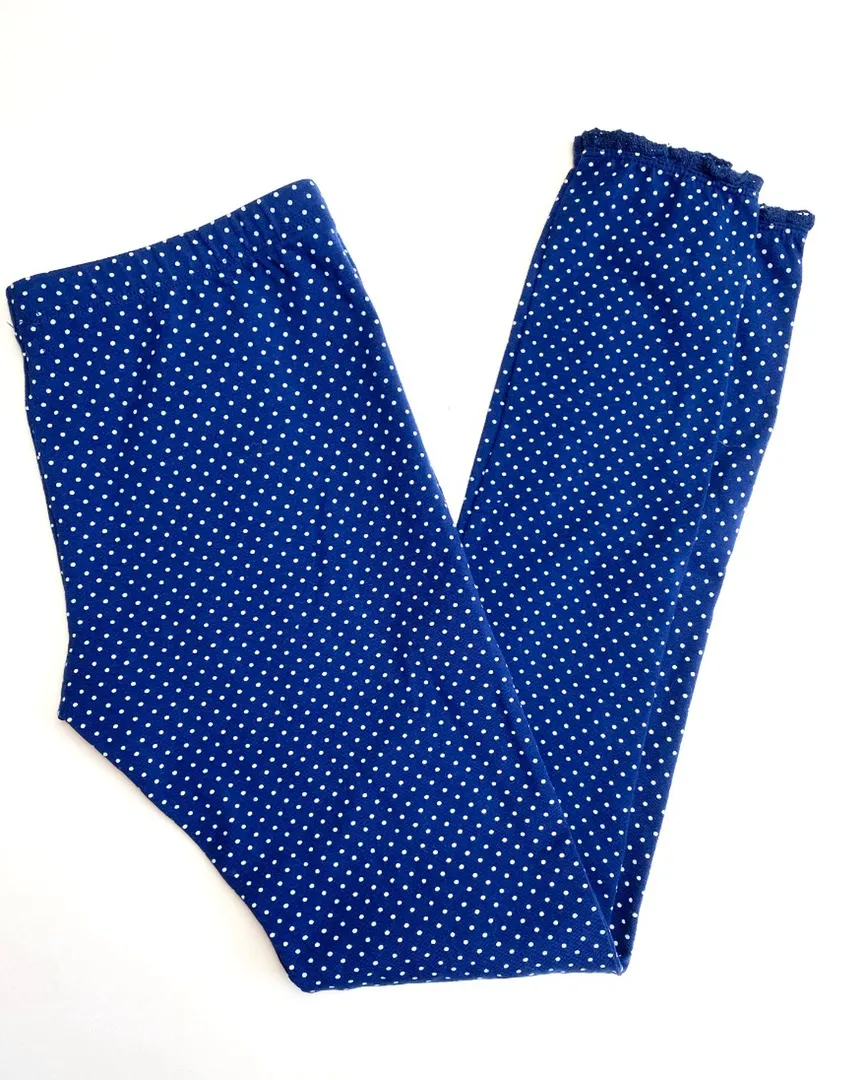 Womens Olsenboye Polka Dot Leggings - Sz M - Image 2