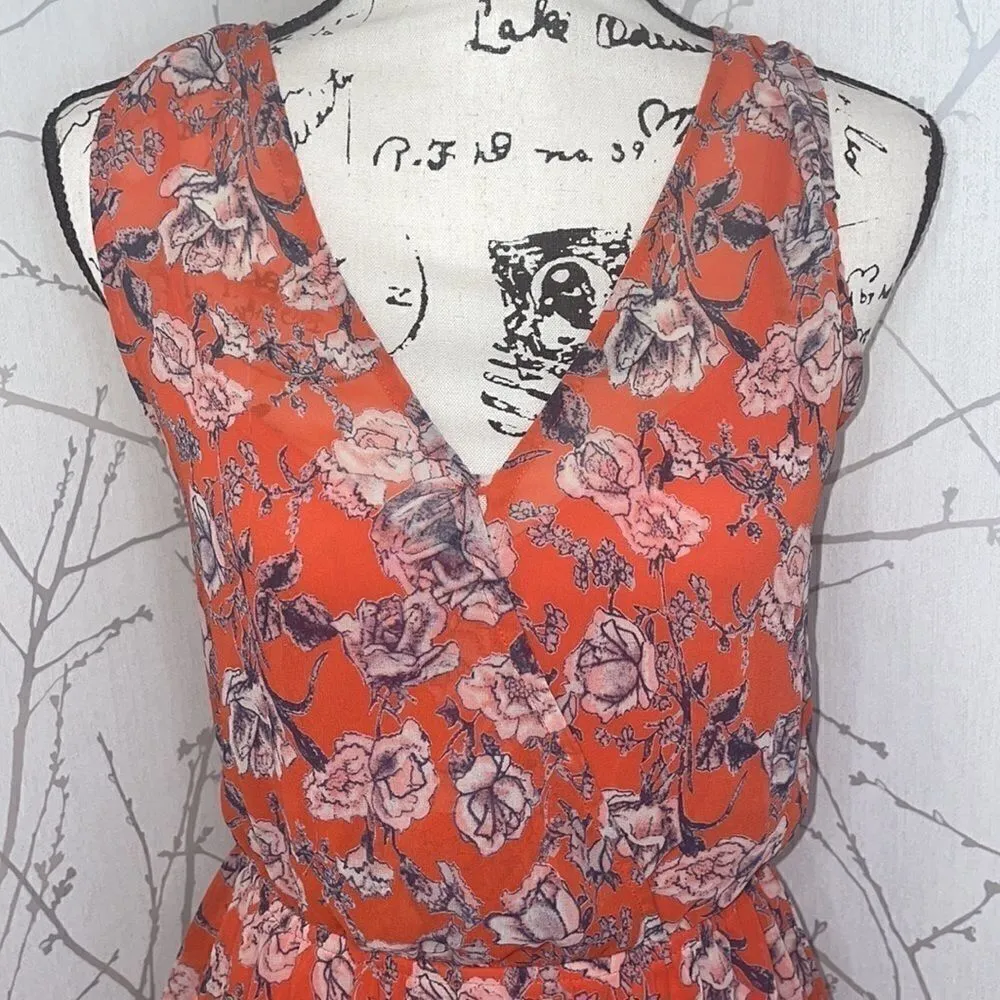 ‎ASTR floral print romper, XS - Image 5