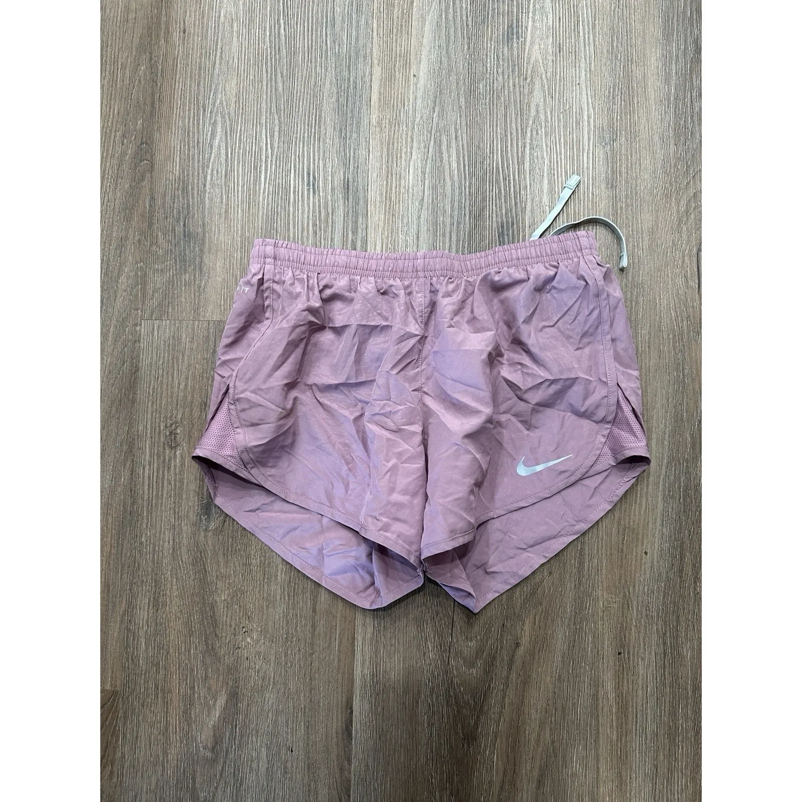 Nike Running Shorts Women's Rose Pink Lined Mesh Side‎ Athletic Wear S - Image 2