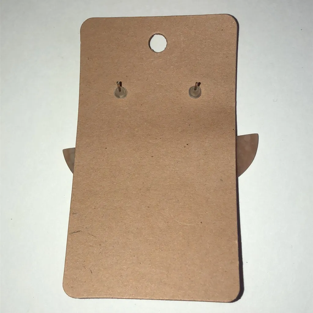 Elegant Brown and Tan Retro Boho Clay Earrings - Image 4