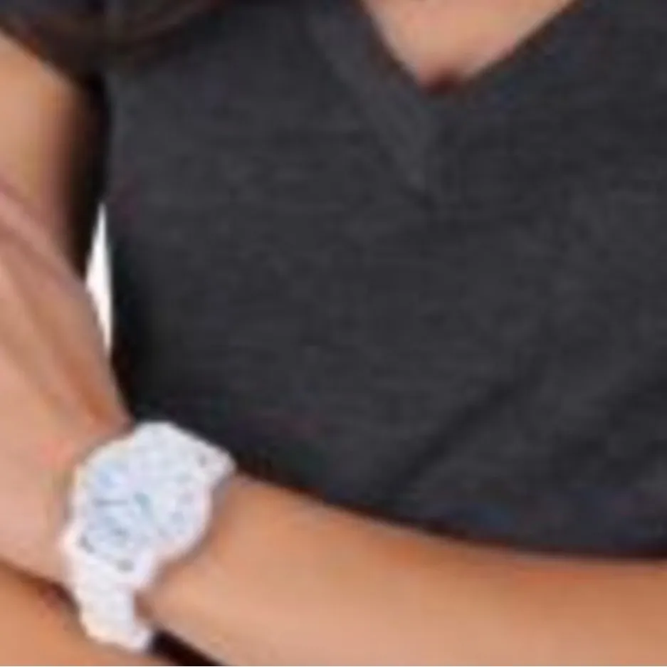 White Silicone Jelly Watch - Image 6