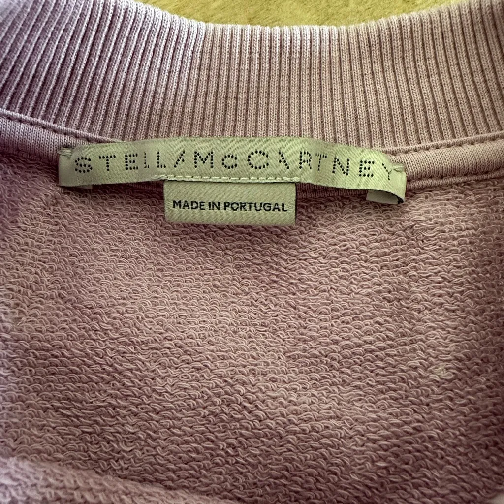 $725 Stella McCartney Purple High Frequency Gel Logo Sweatshirt - Medium - Image 11