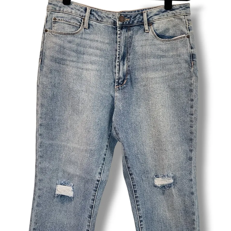 Articles of Society High-Rise Straight Leg Crop Jeans Women’s Size 31 - Image 4