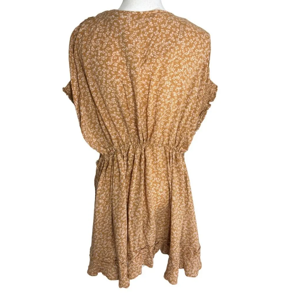 Free People One Fine Day Ditsy Floral Babydoll Mini Dress - Image 7