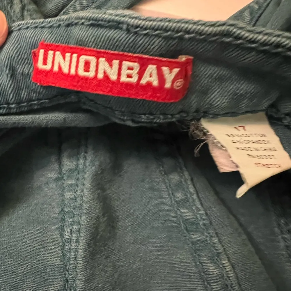 Union Bay size 17 stretch teal pants - Image 4