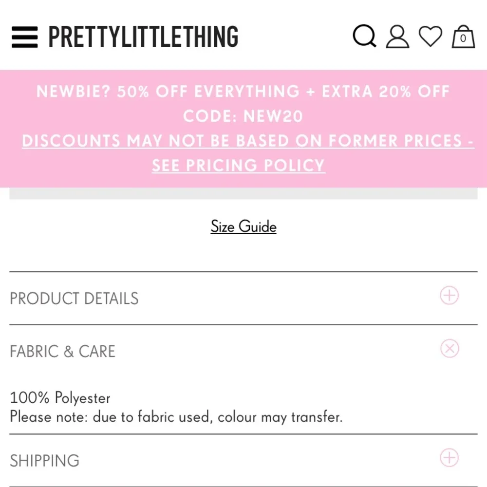 NWT PrettyLittleThing Blue Stripe Frill Tie Front Bralette Top- UK14/US10 - Image 5