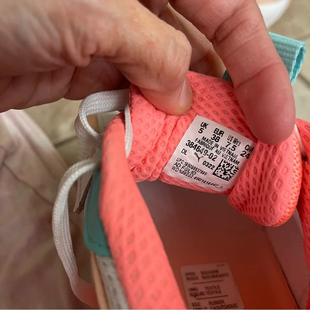 Puma Rs-X Fade Womens Size 7.5 Sneakers Casual Shoes Athletic EUC Colorful Retro - Image 13