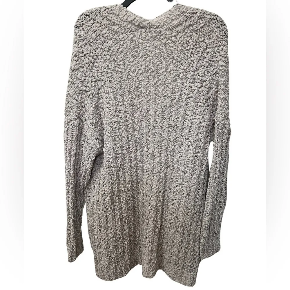 Like new, Light colored textured cardigan - Image 2
