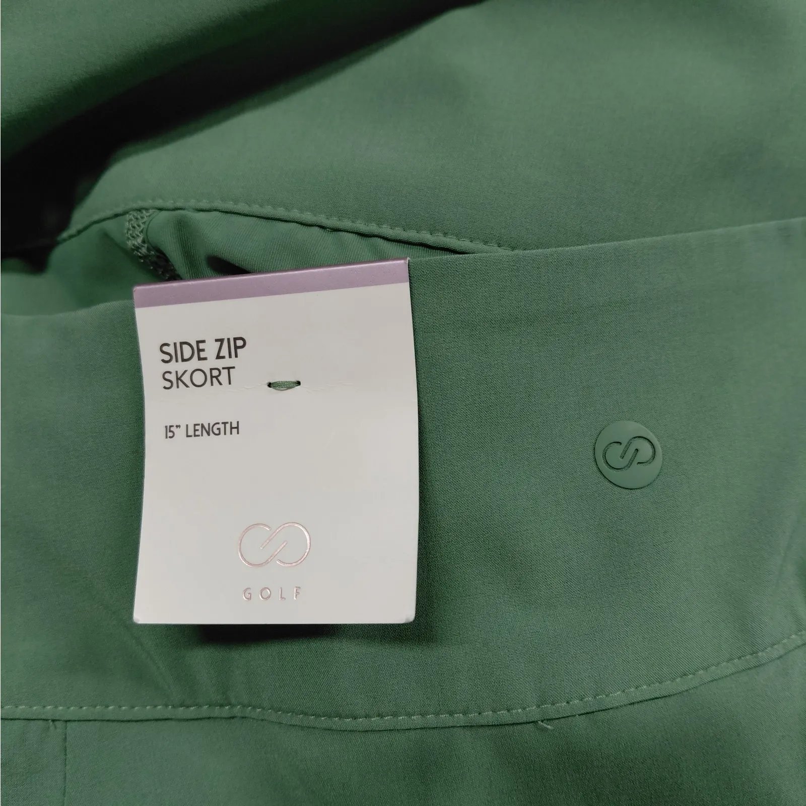 Calia Womens Athletic Skort Green Performance Athleisure Skirt Sz 14 Golf Tennis - Image 5