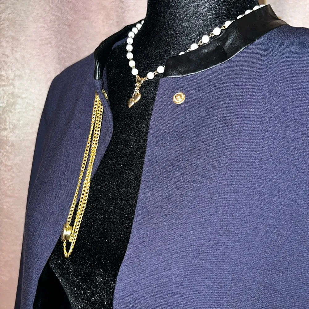 NWT Forever 21 Size L Navy Blazer/Dress Jacket - Image 10