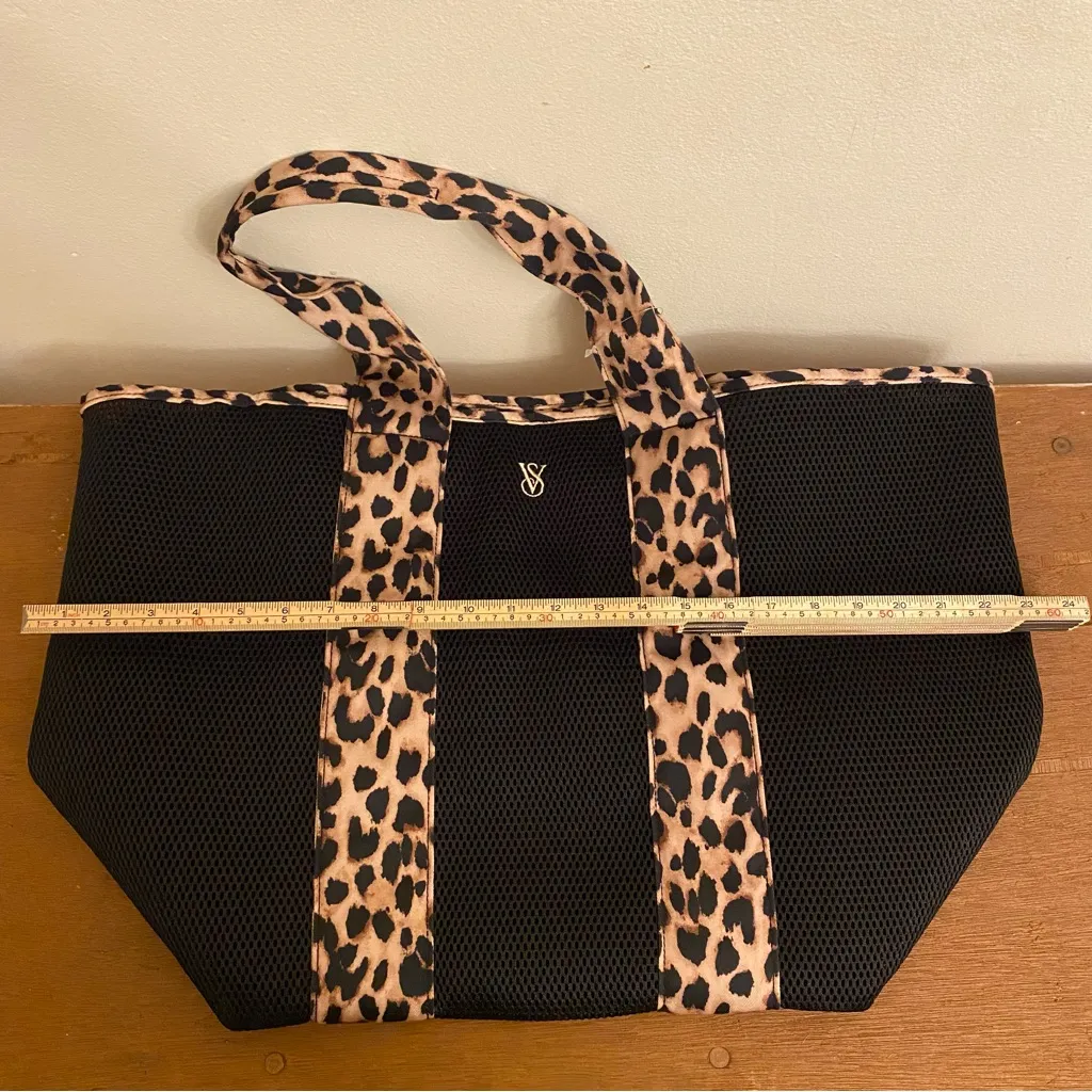 Victoria’s Secret Leopard Mesh Tote Swim Beach Bag NWT - Image 7