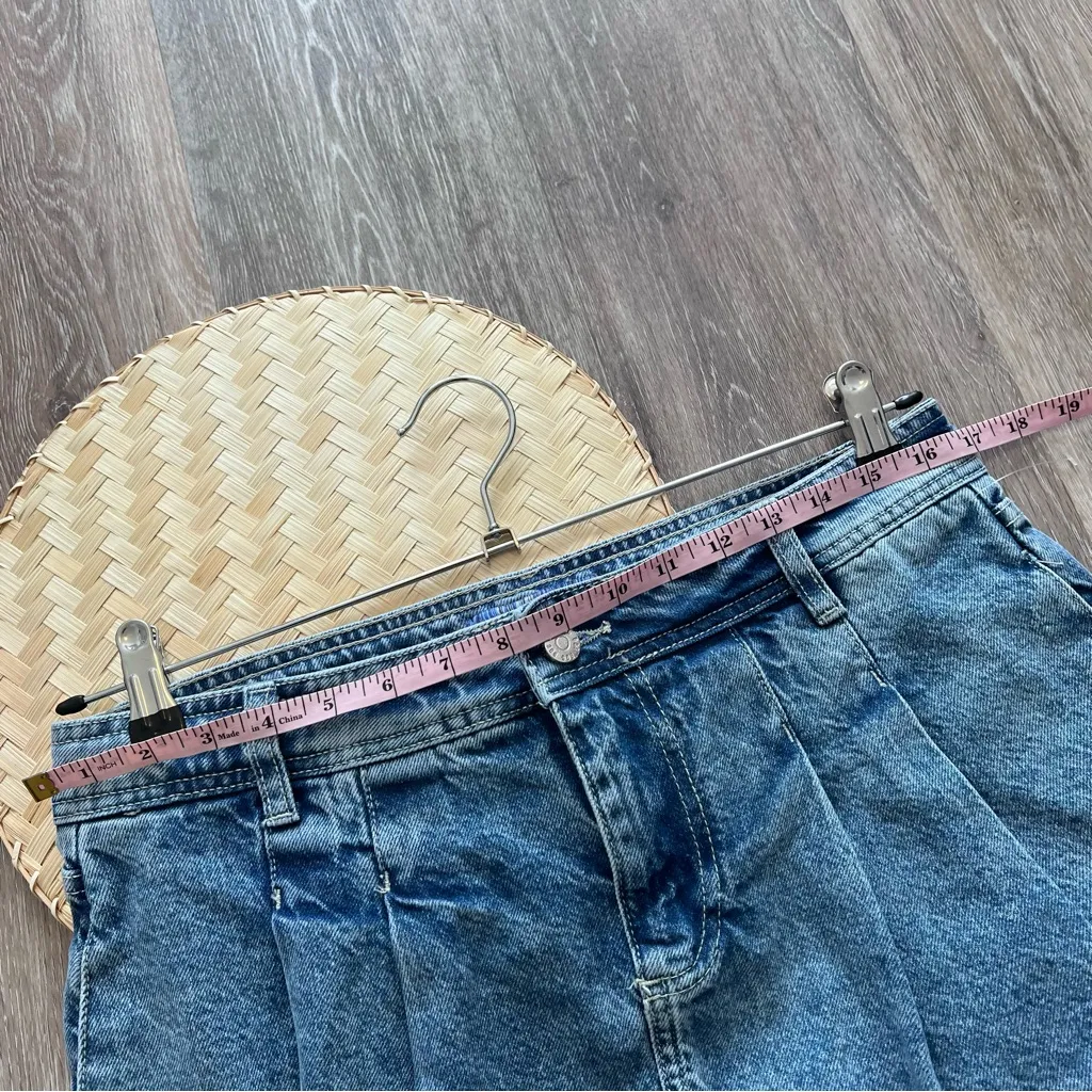 Urban outfitters BDG‎ micro mini skort pleated denim - Image 3