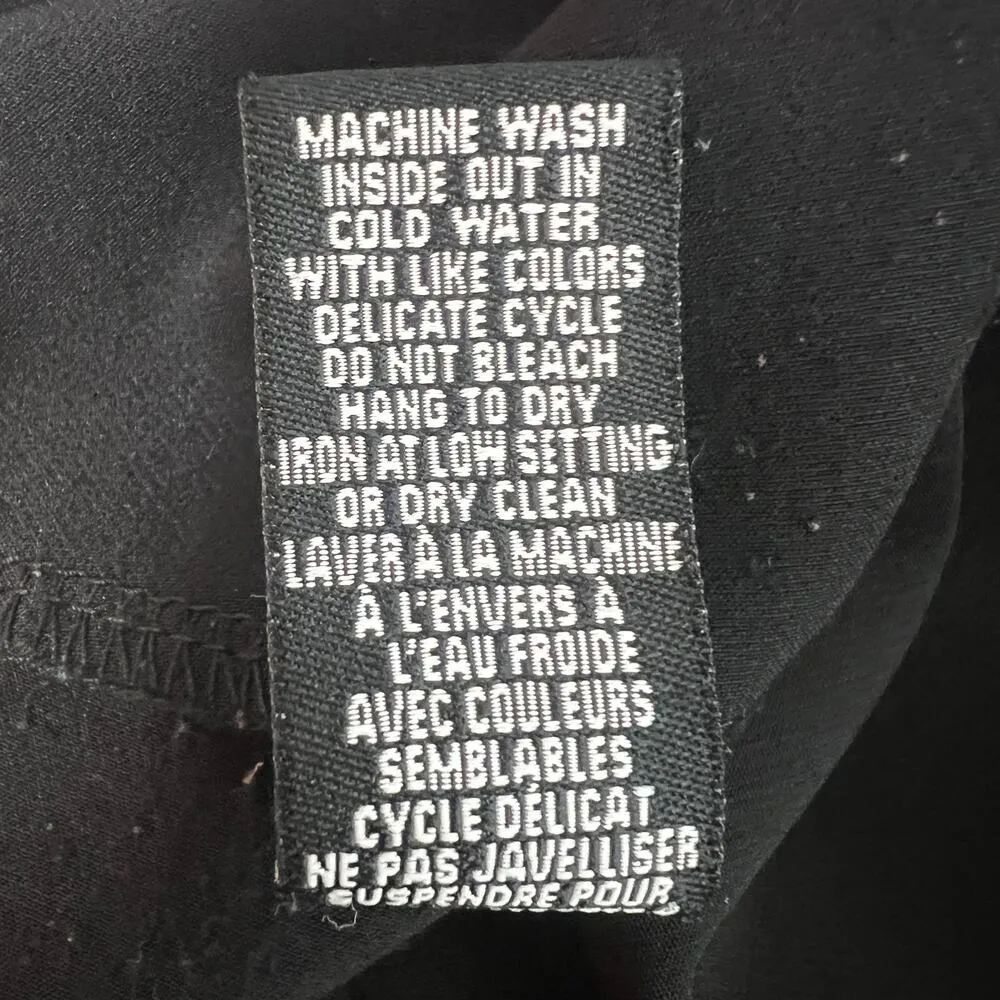 Jones & Co Womens Pull On Pants 3X Business Office Workwear Career Party Event Black - Image 9