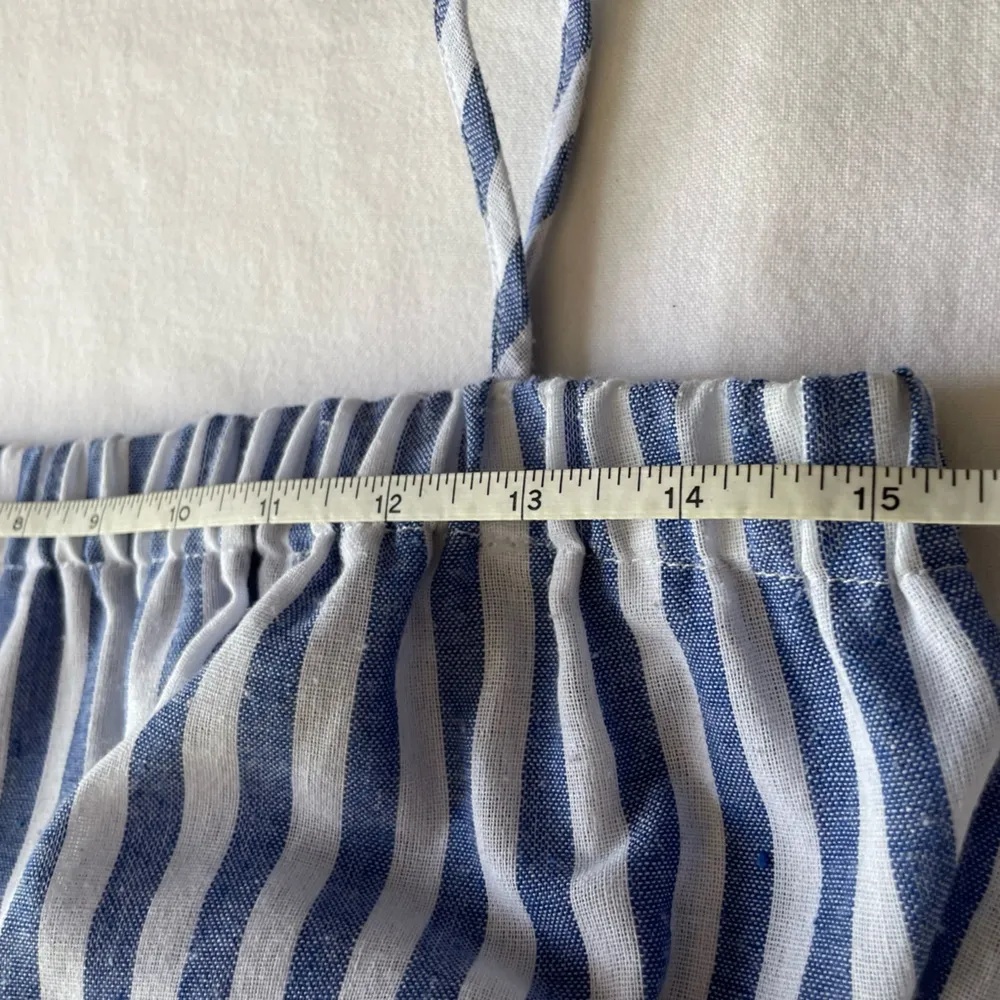 Impeccable Pig Blue & White Striped Beachy Women's Tank Top - Image 6