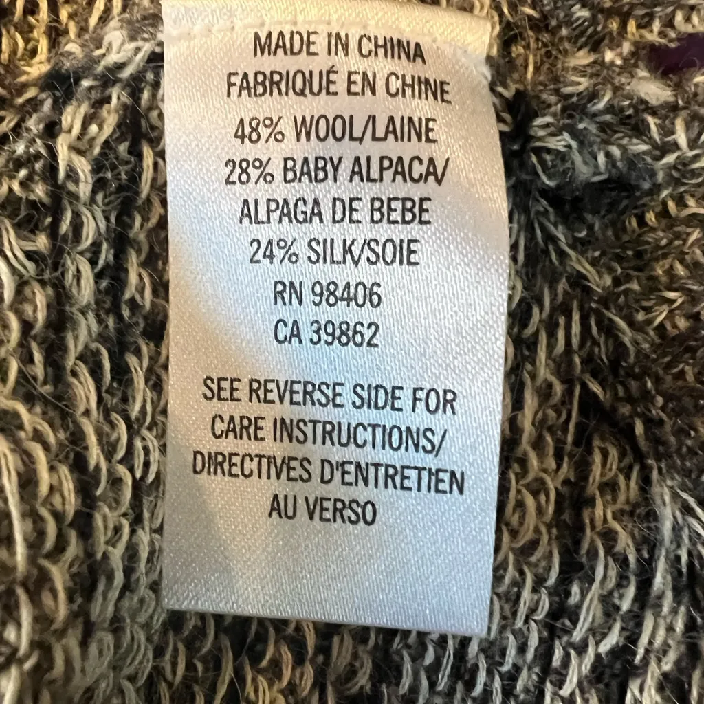 Theory  Charcoal Knit Women's Sweater - Image 4