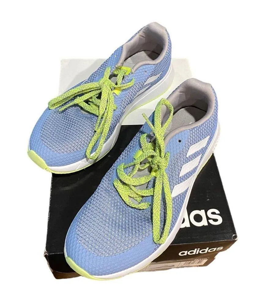 Adidas Blue Sooraj Running Shoes Sz 7 - Image 9