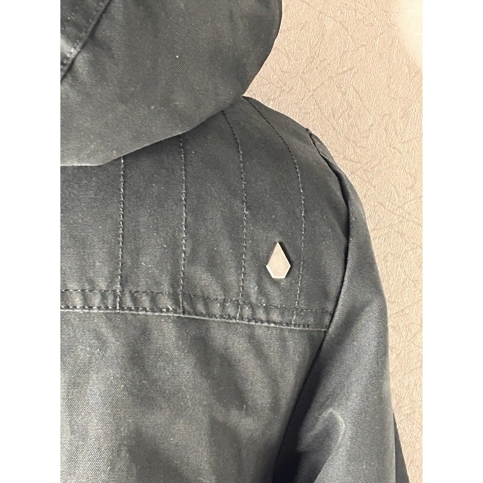 New Volcom‎ Walk on By 5K Fleece Lined Hooded Parka Black -Women's XSmall - Image 4