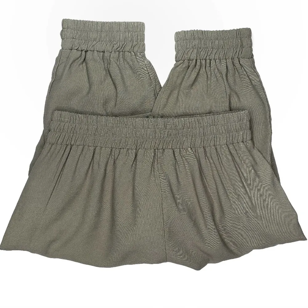 Lulus The Bottom Line Olive Green Cargo Joggers - Image 5