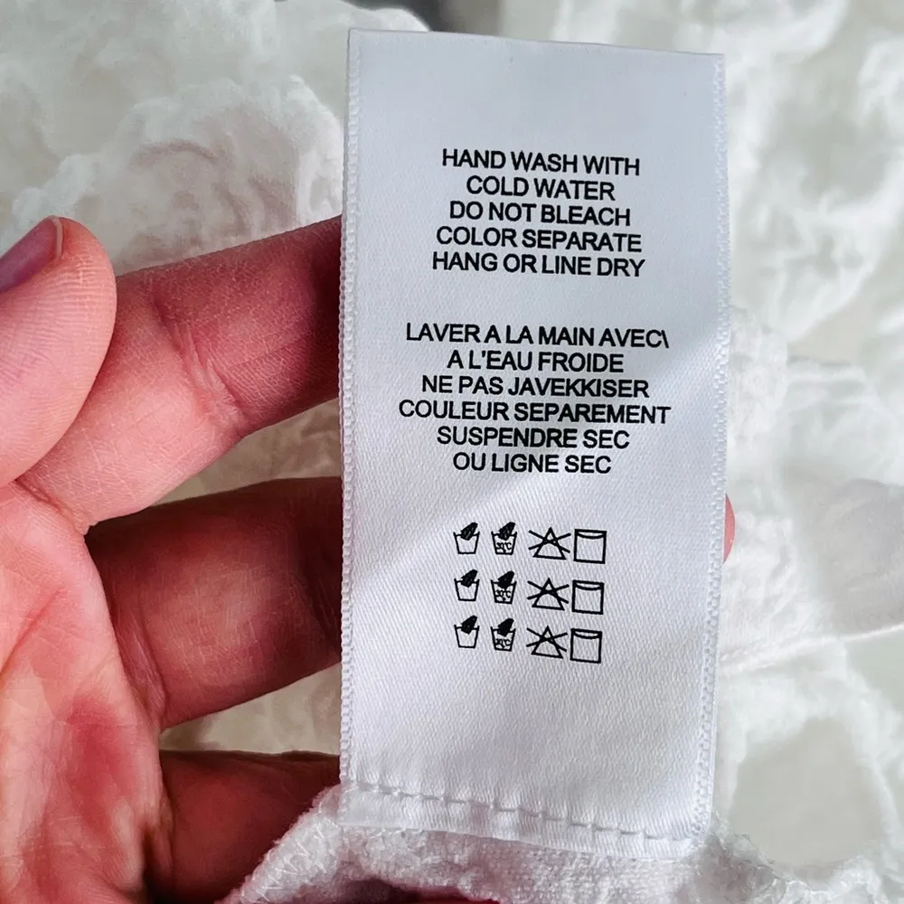 Anthropologie Eri + Ali Textured Puff-Sleeve Top Size Small NWOT $68 - Image 14