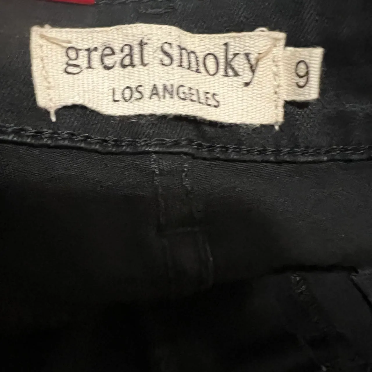 Black Jeans With Holes In The Front Size undefined - Image 3