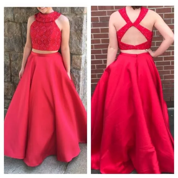 Alyce two piece prom dress - Image 2