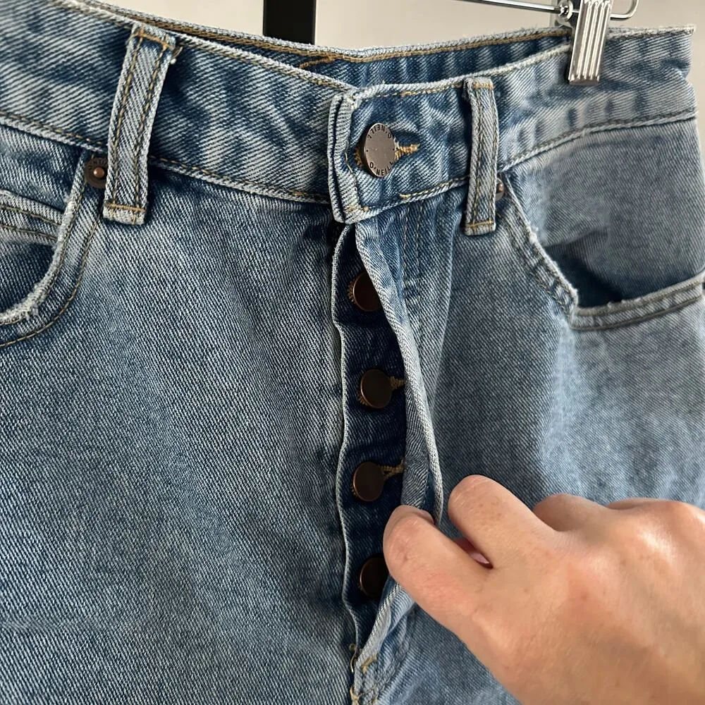 O'Neill Lanisa Denim Shorts Drifter Size : 28 - Image 3