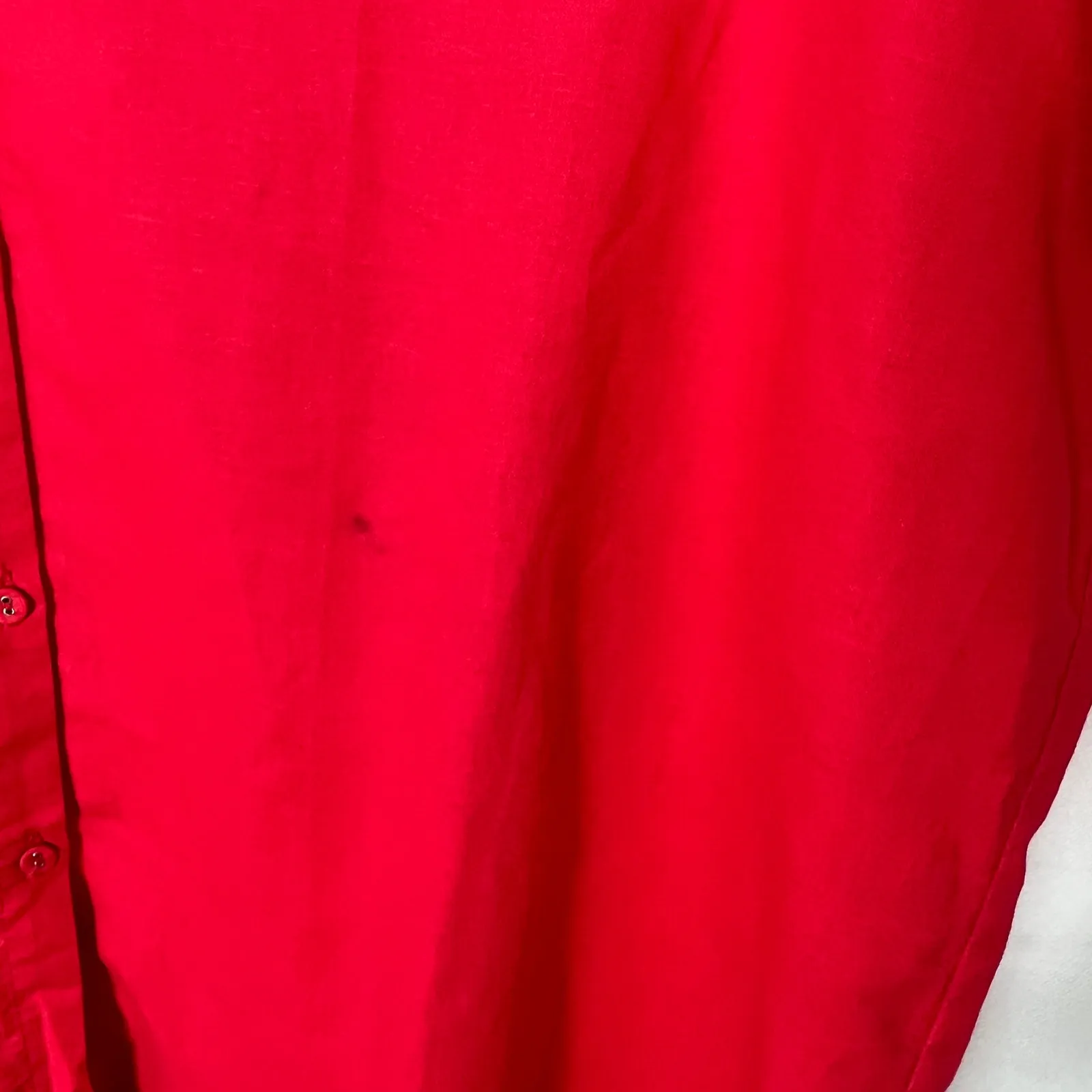 Women's Linen Cotton Button Down Pink Shirt Size XL - Image 6