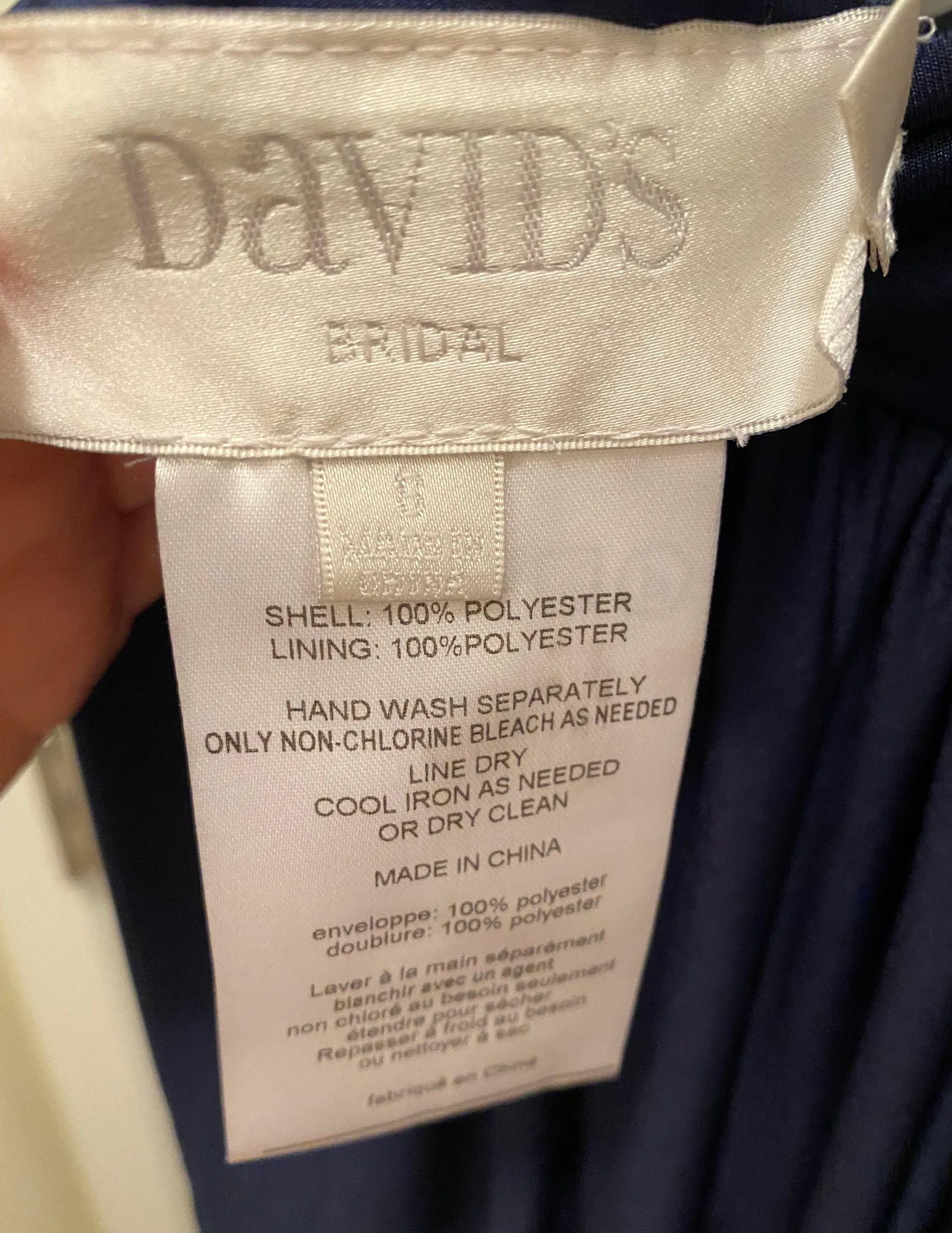 Navy Versa Dress - Image 4