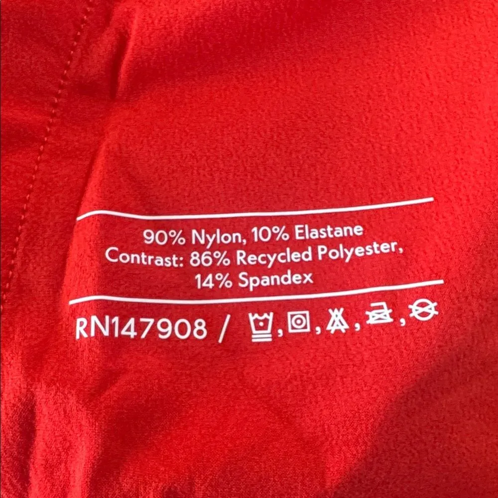 Outdoor Voices RecTrek 4” Shorts Women’s Size M Strawberry Water-Repellent - Image 5