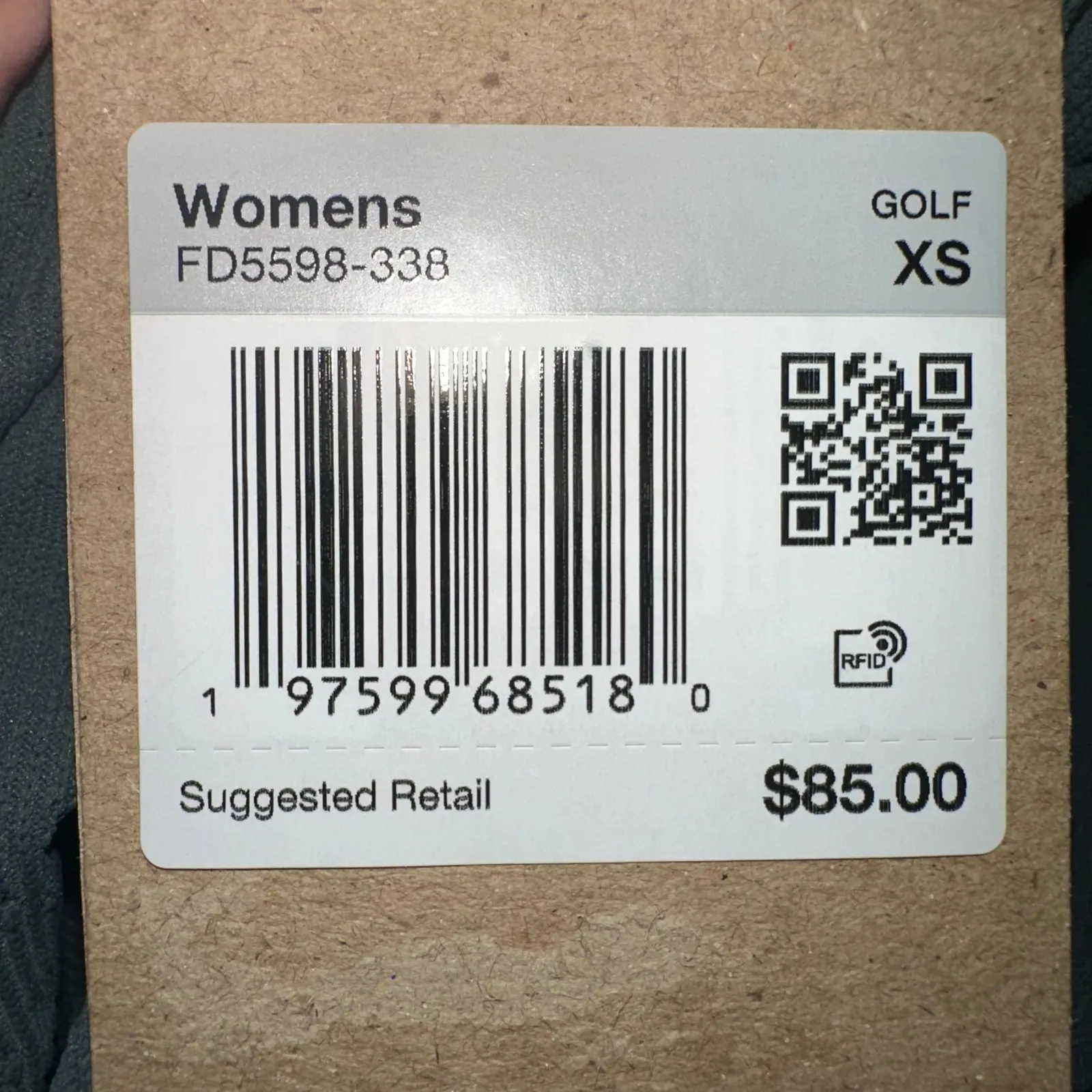 Nike women's 17" Dri fit‎ ADV tour high-waisted long golf skort green size XS - Image 12