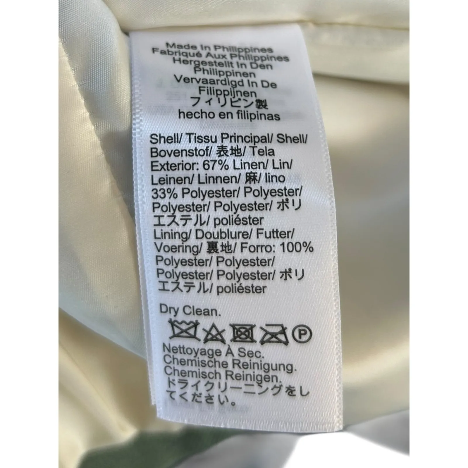 NWT J. Crew Helena Blazer Size 2 Sage Green Single Button Linen‎ Career - Image 8