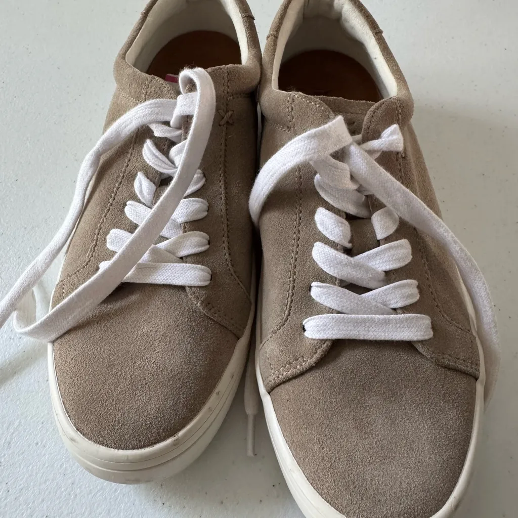 Frye‎ Kerry Suede Womens Gray Lace Up Sneakers Size 8.5 Round Toe Fall Outfit - Image 8