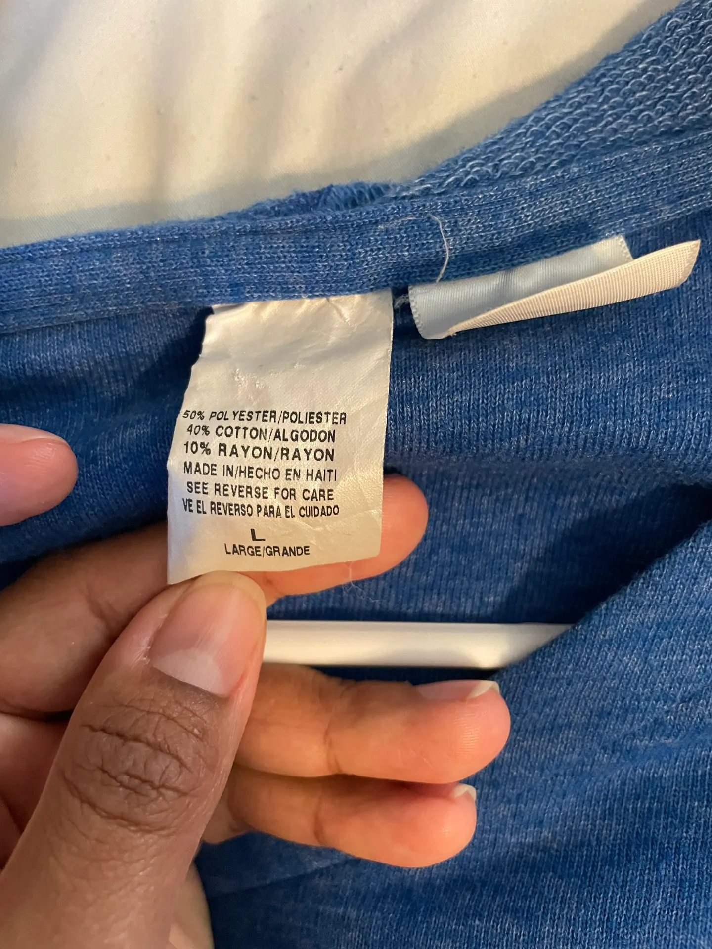 Golden State Warriors Sweatshirt Size L - Image 2