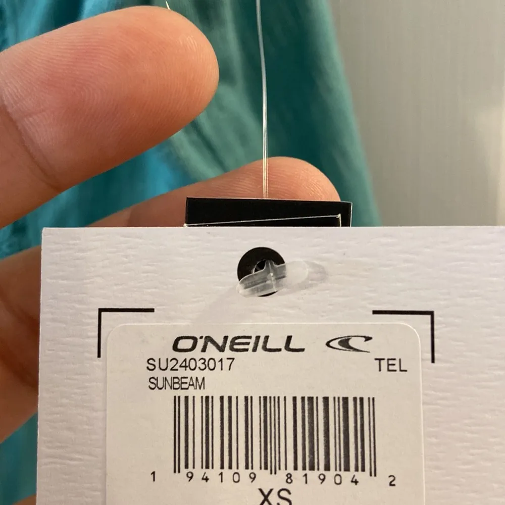 ONeill Shirt size XS brand new length 13” bust 30” teal color - Image 3