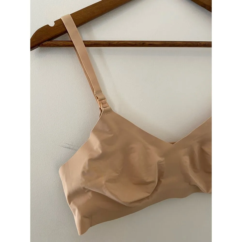 Knix Nursing Bra Set of Two Black Nude Size 3 Lightweight Convertible EUC no pad Size M - Image 10