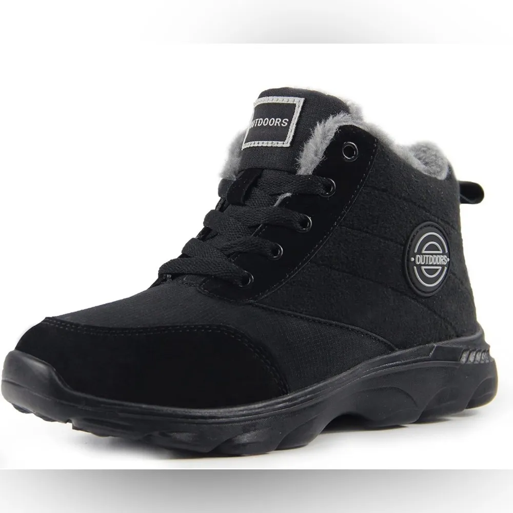 Snow Boots Faux Fur Lined Booties Anti - Image 6