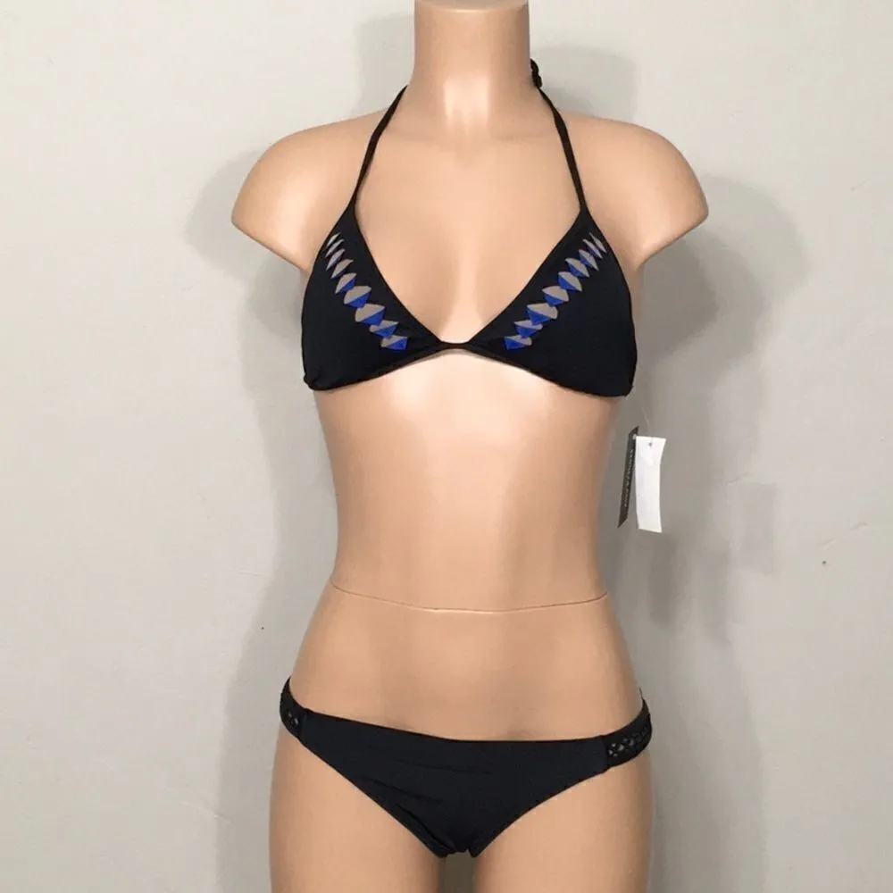 Kenneth Cole black mixed bikini. NWT - Image 3