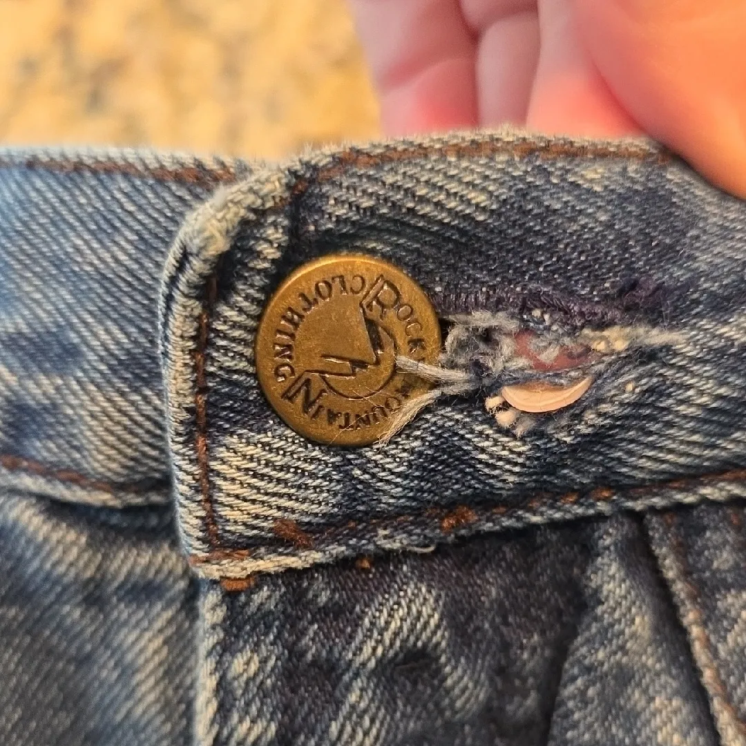 Vintage Rocky Mountain Jeans High Waisted Tapered Leg OG MOM JEANS Blue Size 30 - Image 11