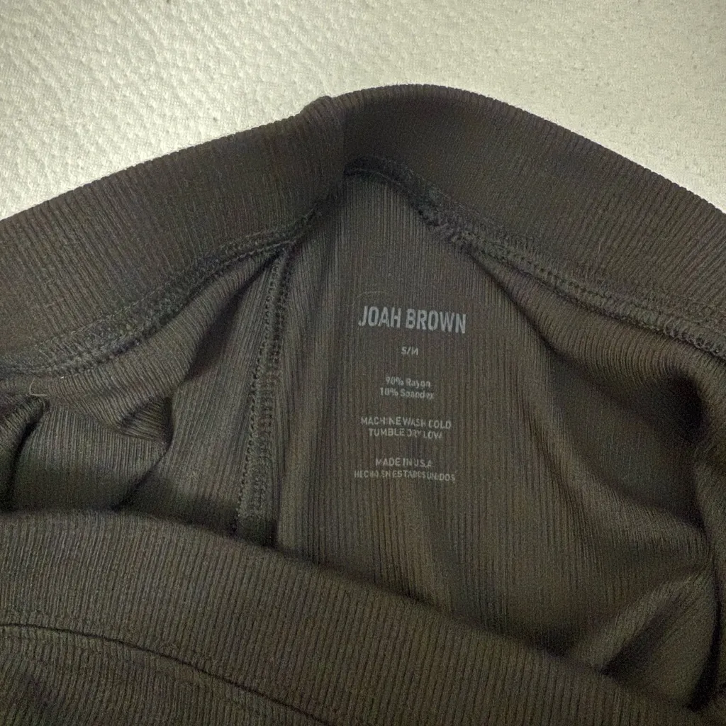 Joah Brown Ribbed Shorts, NWT! - Image 3