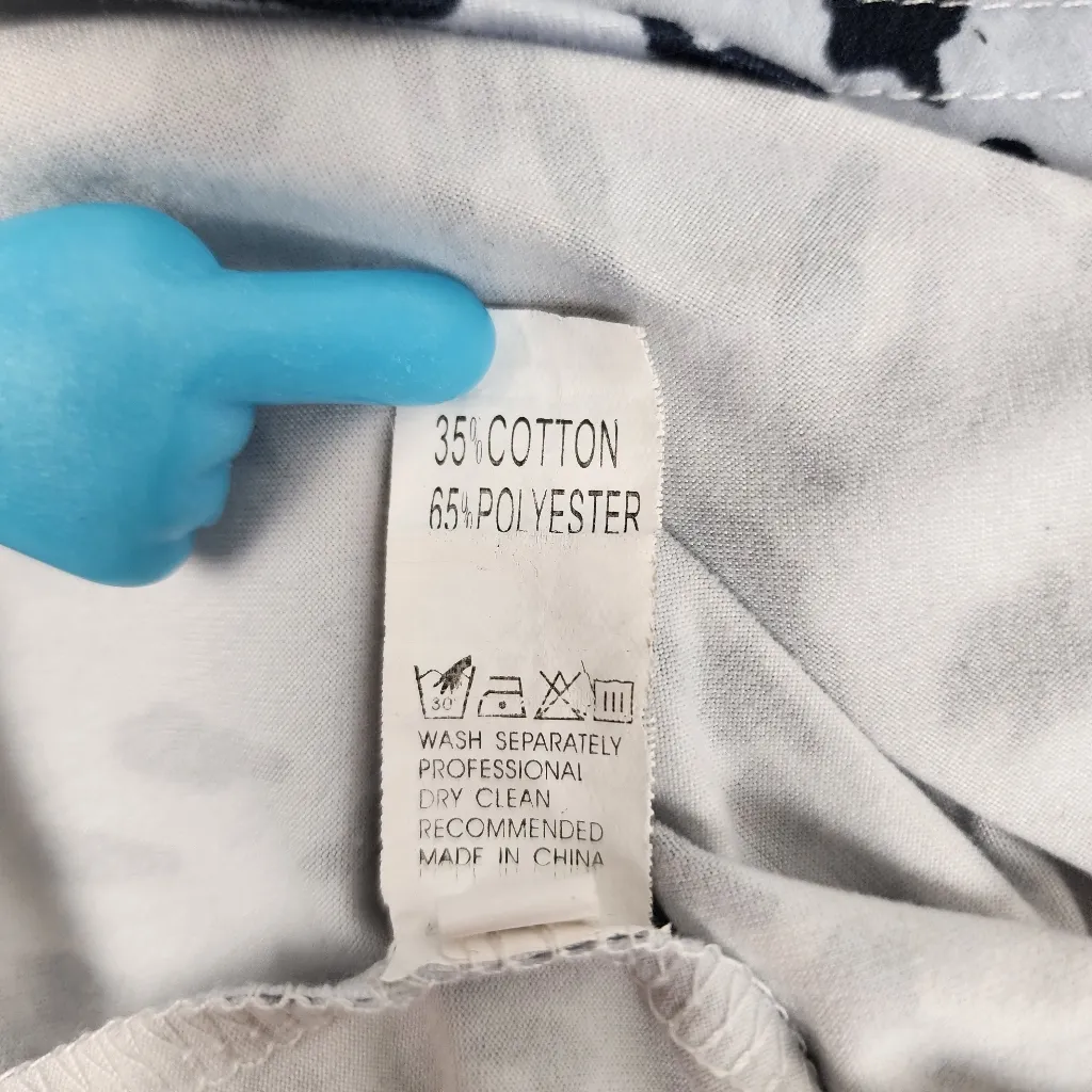 Coeur de Vague Leopard Floral Print Short Sleeve Ruched Multicolor Size 3XL Pink - Image 4