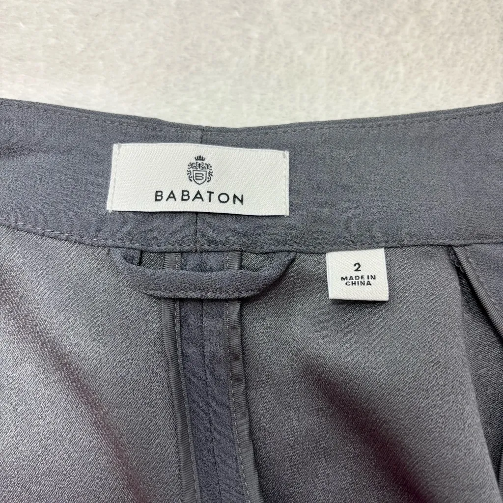 Babaton Slate Gray Women's Blazer Size 2 - Image 6